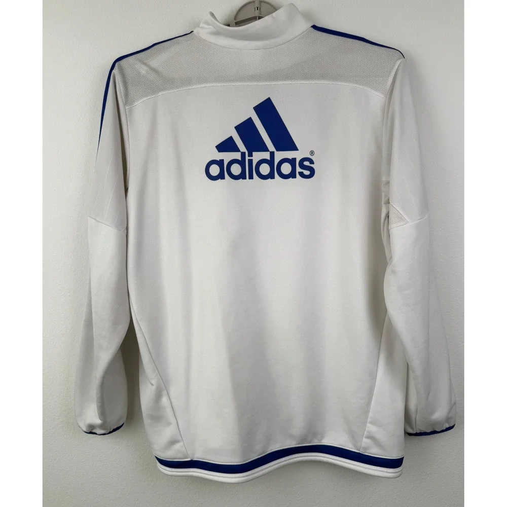 Adidas Chelsea FC Training Top Mens XL White Excellent Soccer Climacool S12044